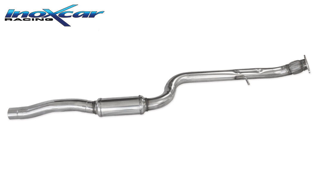 Inox TCSGIULIA Tube central avec silencieux (avec flexible)