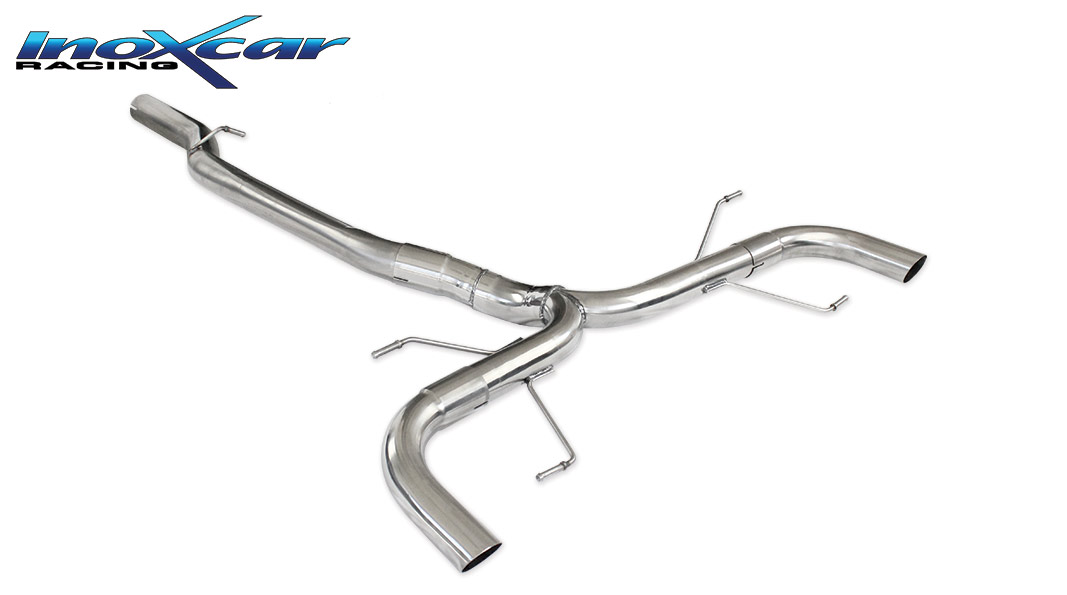 Inox ALGIU.Q4.01 NO Silencieux arriere droite+gauche