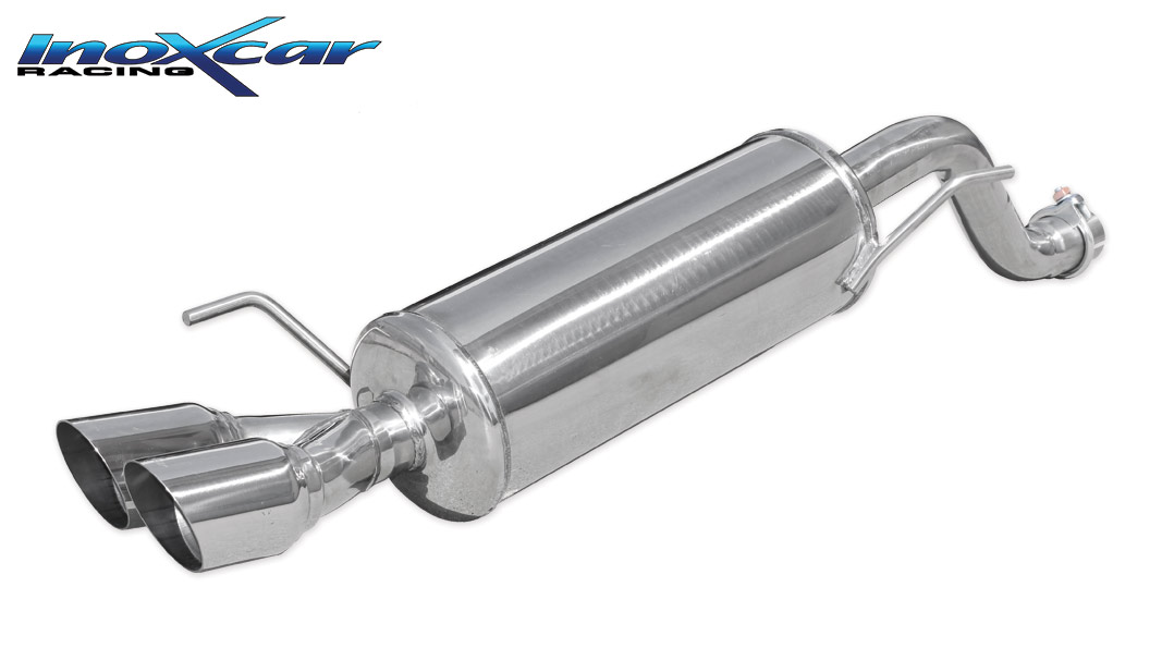 Inox ALMI.05.RA Silencieux arriere 2X80 RACING