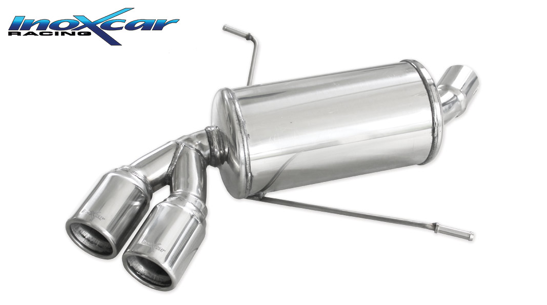 Inox BME87.02.80 Silencieux arriere 2X80