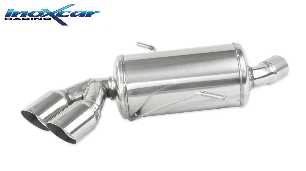 Inox BME87.02.RA Silencieux arriere 2X80 RACING