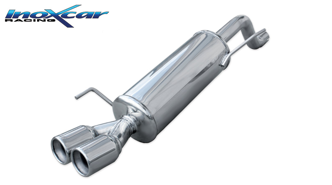 Inox FIPN.29.80D Silencieux arriere 2X80