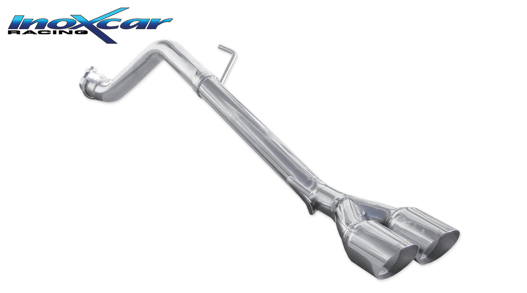Inox FIPN.37.RA NO Silencieux arriere 2X80 RACING