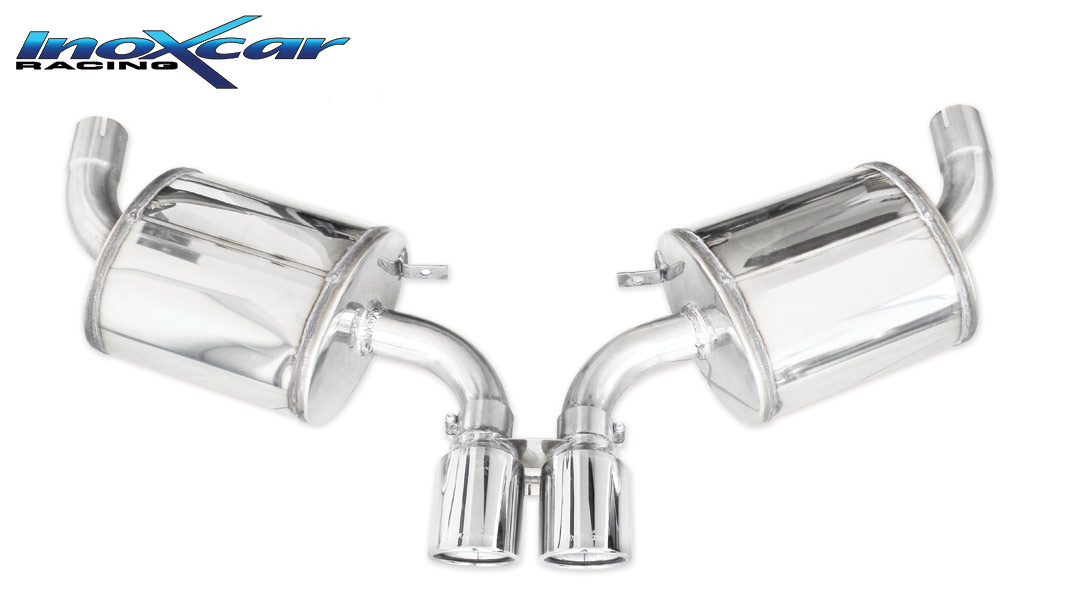 Inox POCAY.04.XR90 Silencieux arriere CEN 2X90 X-RACE
