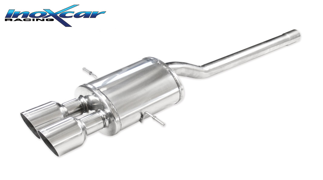 Inox MICO.17.10RA Silencieux arriere CEN 2X100 RACING