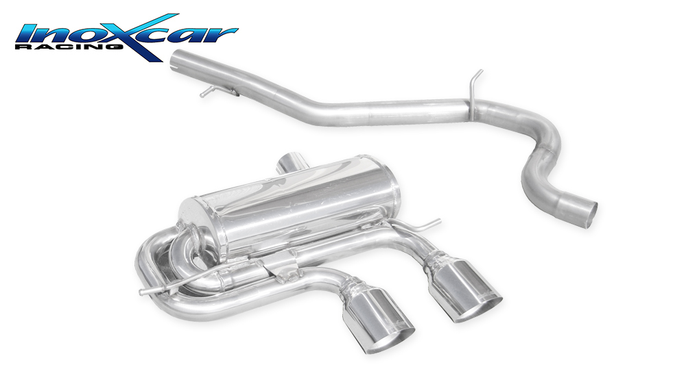 Inox WGO.41.102R Silencieux arriere CEN 2X102 RACING