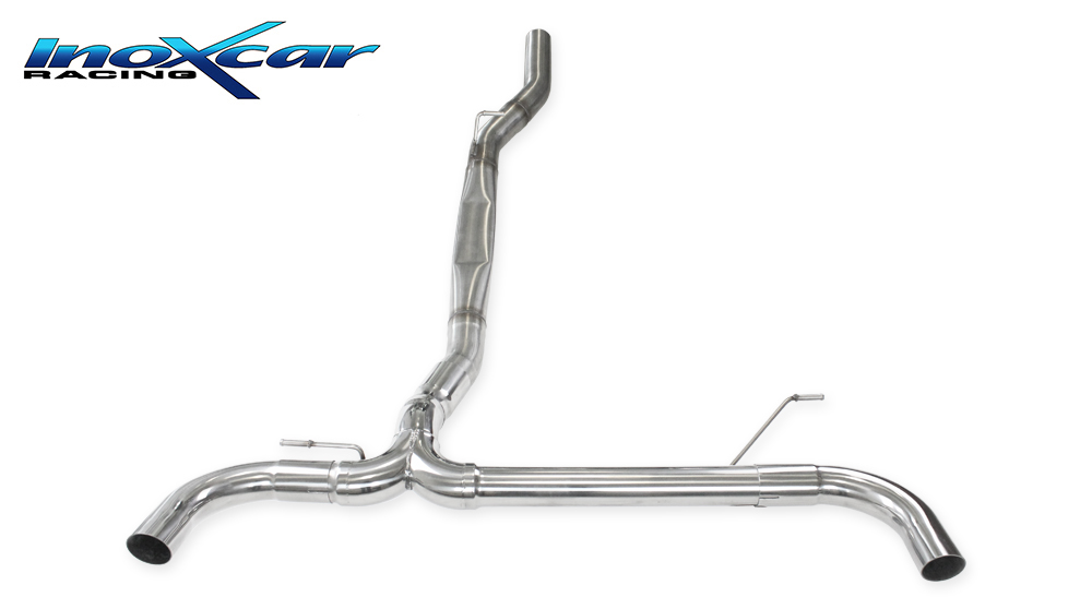 Inox ALGIU.10 NO Silencieux arriere droite+gauche