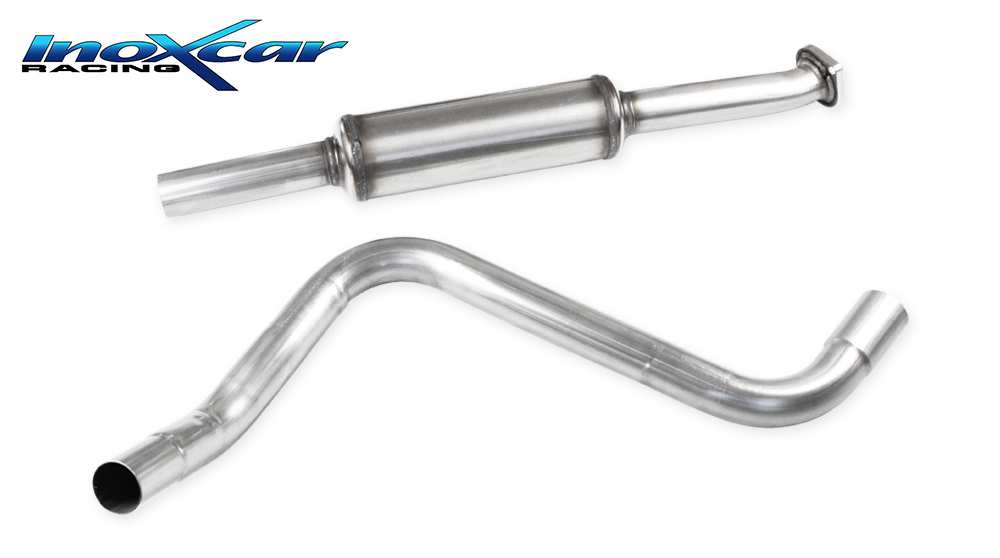 Inox TCAS.02S Tube central avec silencieux