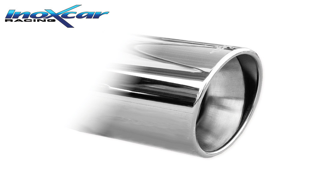 Inox OVAU.21.XR10 Tube central direct + Silencieux arriere 1X100 X-RACE droite+gauche