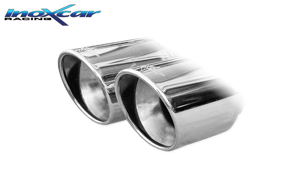 Inox BM4.01.XR90 NO Silencieux arriere 2X90 X-RACE droite+gauche