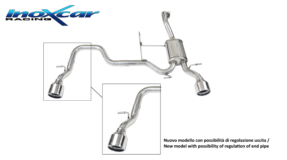 Inox SUSW.04.102 Silencieux arriere 1X102 droite+gauche