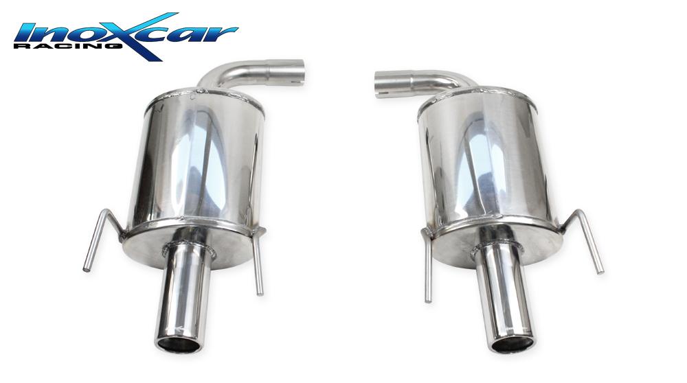 Inox AL159.01.80 Silencieux arriere 1X80 droite+gauche
