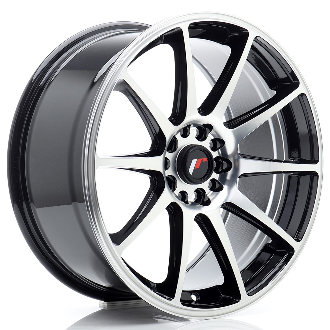 Jante alu JAPAN RACING JR11 Black [8,5x18] ET35 5x100