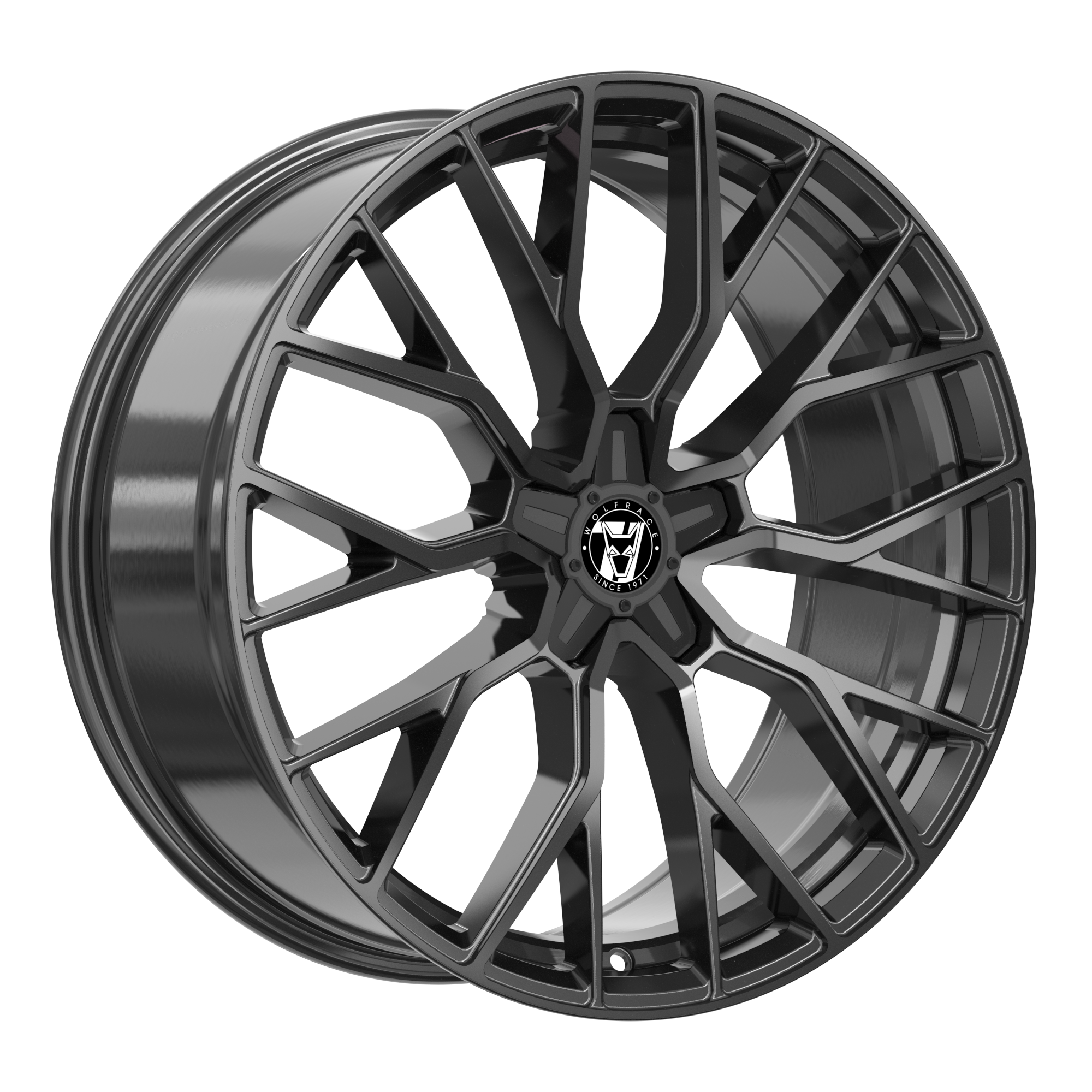 Jantes alu Demon Wheels 71 Munich GTR Black Edition [9.5x22] -5x114.3- ET 40