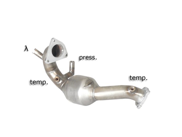 Catalyseur Ragazzon Audi A5 (typ 8T) 2007>>2016 Cabrio 2.7TDi V6 (140kW) 2009>>2011