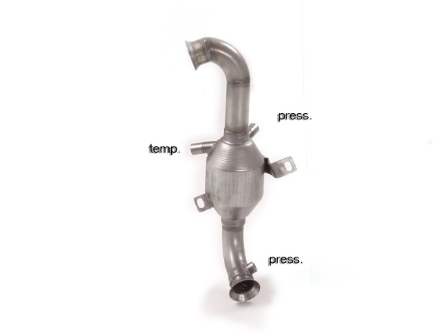 Catalyseur Ragazzon Peugeot 206 1.6 Hdi (80Kw) 2001>> + 1.6 Hdi FAP (80kW) 2004>>