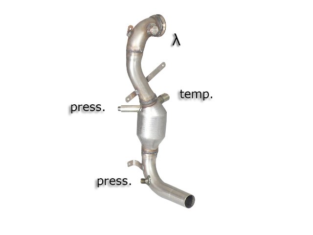 Catalyseur Ragazzon Fiat Grande Punto + Punto Evo (typ199) 2005>>2012 1.3 Multijet 16V (55 / 70kW) DPF 2010>>
