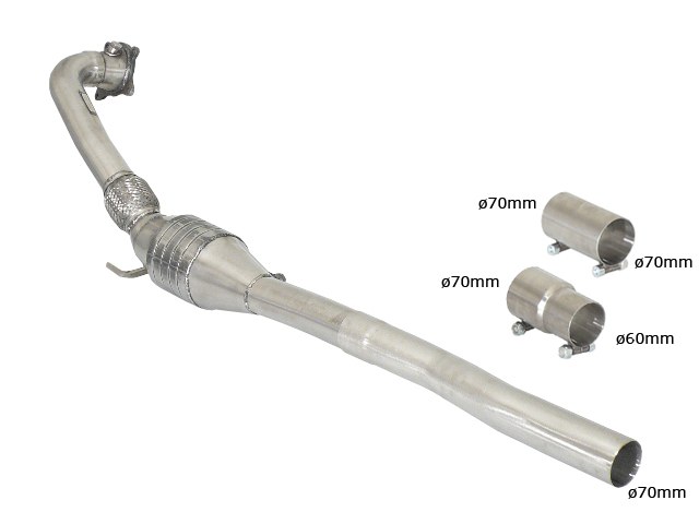 Catalyseur Ragazzon Volkswagen Golf Mk6 (typ 1K) R 2.0TSI (199kW) ø70mm 2010>>