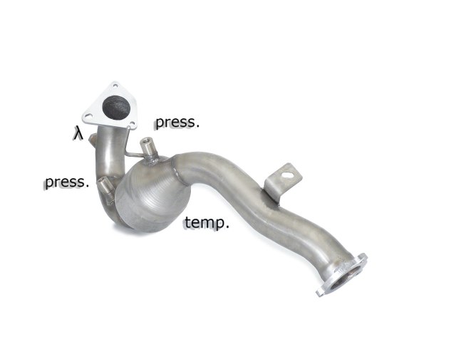 Catalyseur Ragazzon Audi A5 (typ 8T) 2007>>2016 Coupè 2.7TDi V6 (140kW) 03/2007>>2011