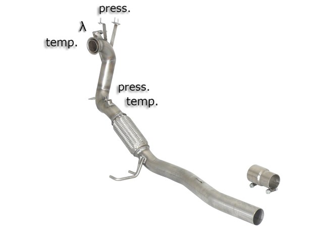 Tube Ragazzon Volkswagen Golf Mk6 (typ 1K) 2.0TDi (81kW) 11/2008>>2010