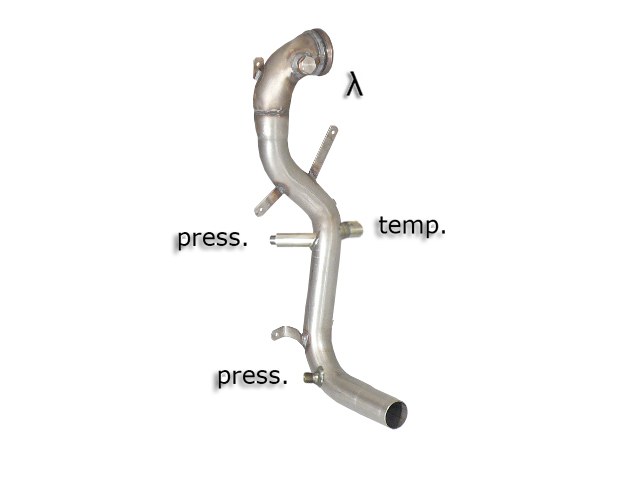 Tube Ragazzon Fiat Grande Punto + Punto Evo (typ199) 2005>>2012 1.3 Multijet 16V (55 / 70kW) DPF 2010>>