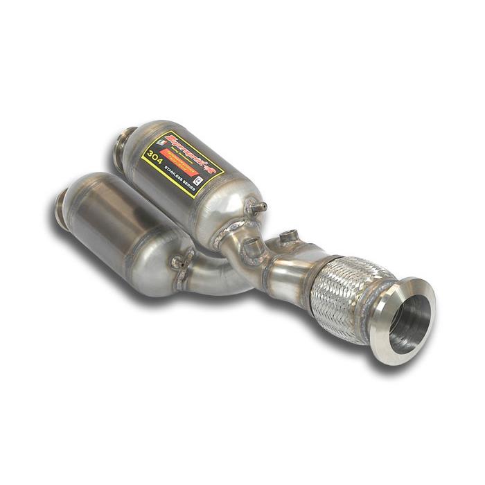 Supersprint 350602 "Y-Pipe" Droite avec Catalyseur métallique