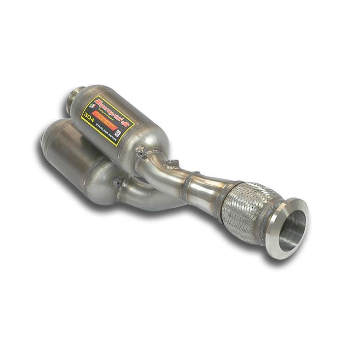 Supersprint 350622 "Y-Pipe" Gauche avec Catalyseur métallique