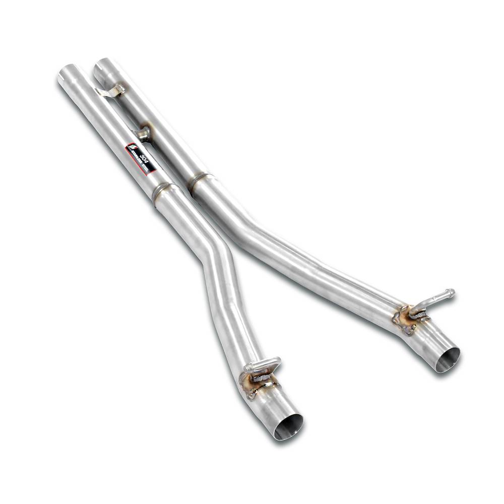 Supersprint 390823 Tube centrals kit Droite - Gauche avec "H-Pipe".Replace origine Silencieux central. Supersprint 390823 Tube centrals kit Droite - Gauche avec "H-Pipe".Replace origine Silencieux central.