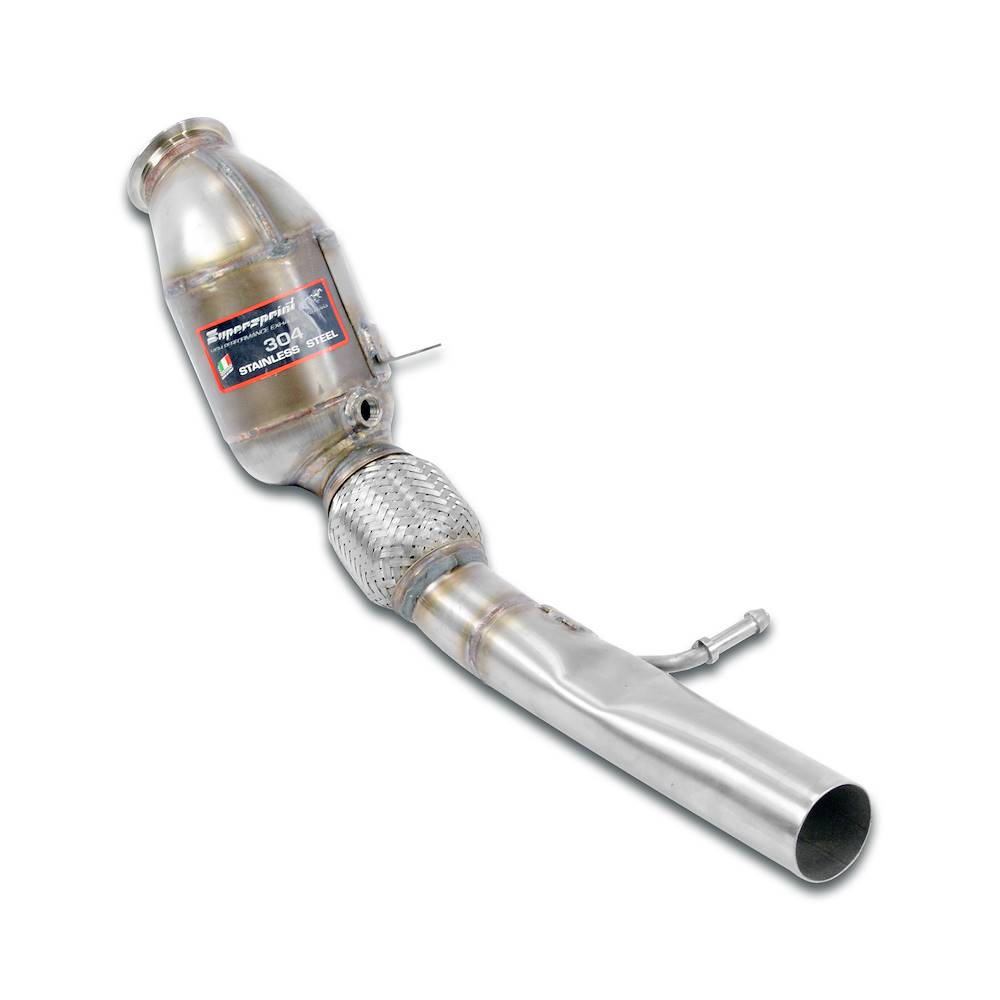 Supersprint 756841 Downpipe gauche + Catalyseur métallique 200CPSI Supersprint 756841 Downpipe gauche + Catalyseur métallique 200CPSI