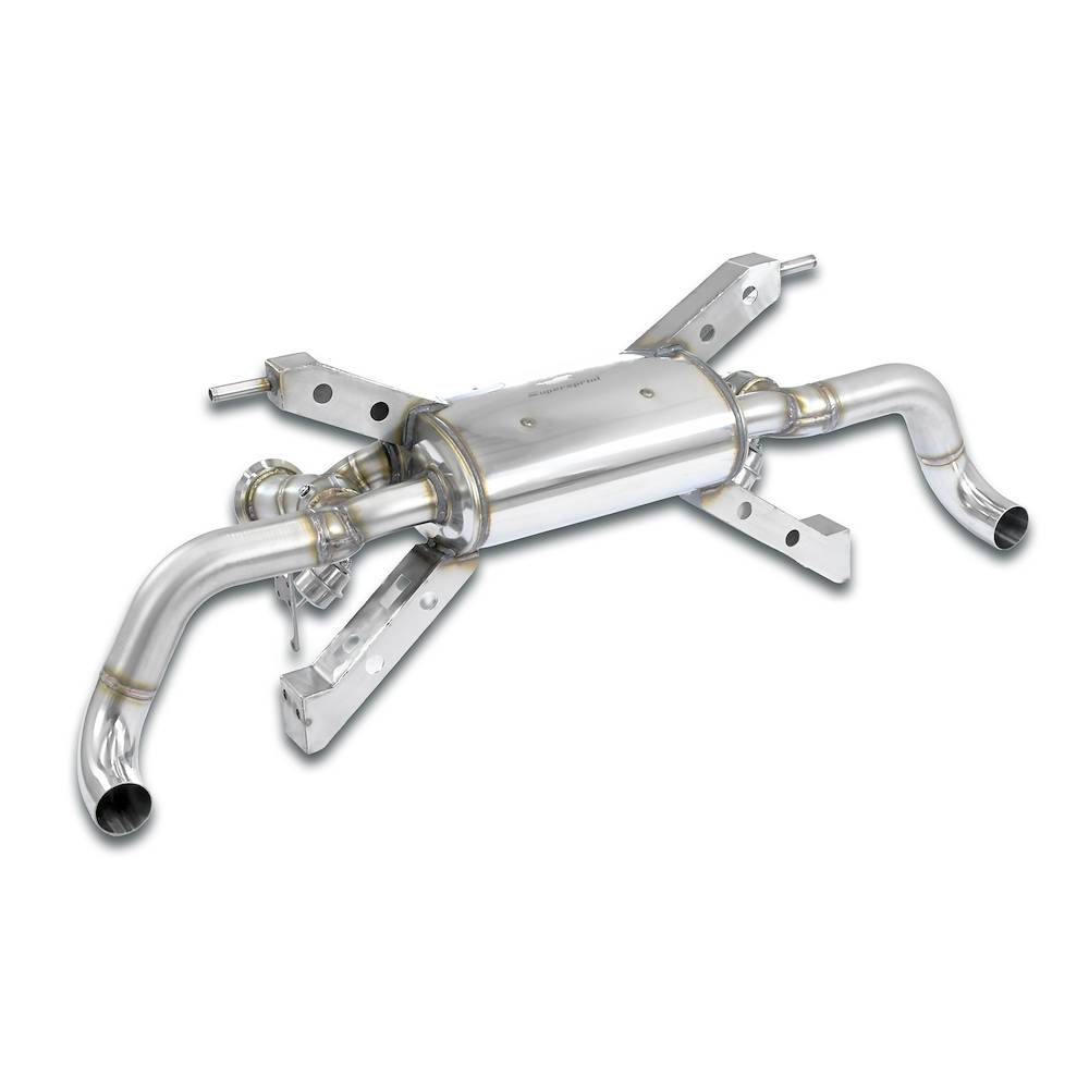Supersprint 771254 Silencieux arrière avec valves Droite - Gauche (remplace the main catalyseur - fits to the Stock Sorties)-14,0 Kg Supersprint 771254 Silencieux arrière avec valves Droite - Gauche (remplace the main catalyseur - fits to the Stock Sorties)-14,0 Kg