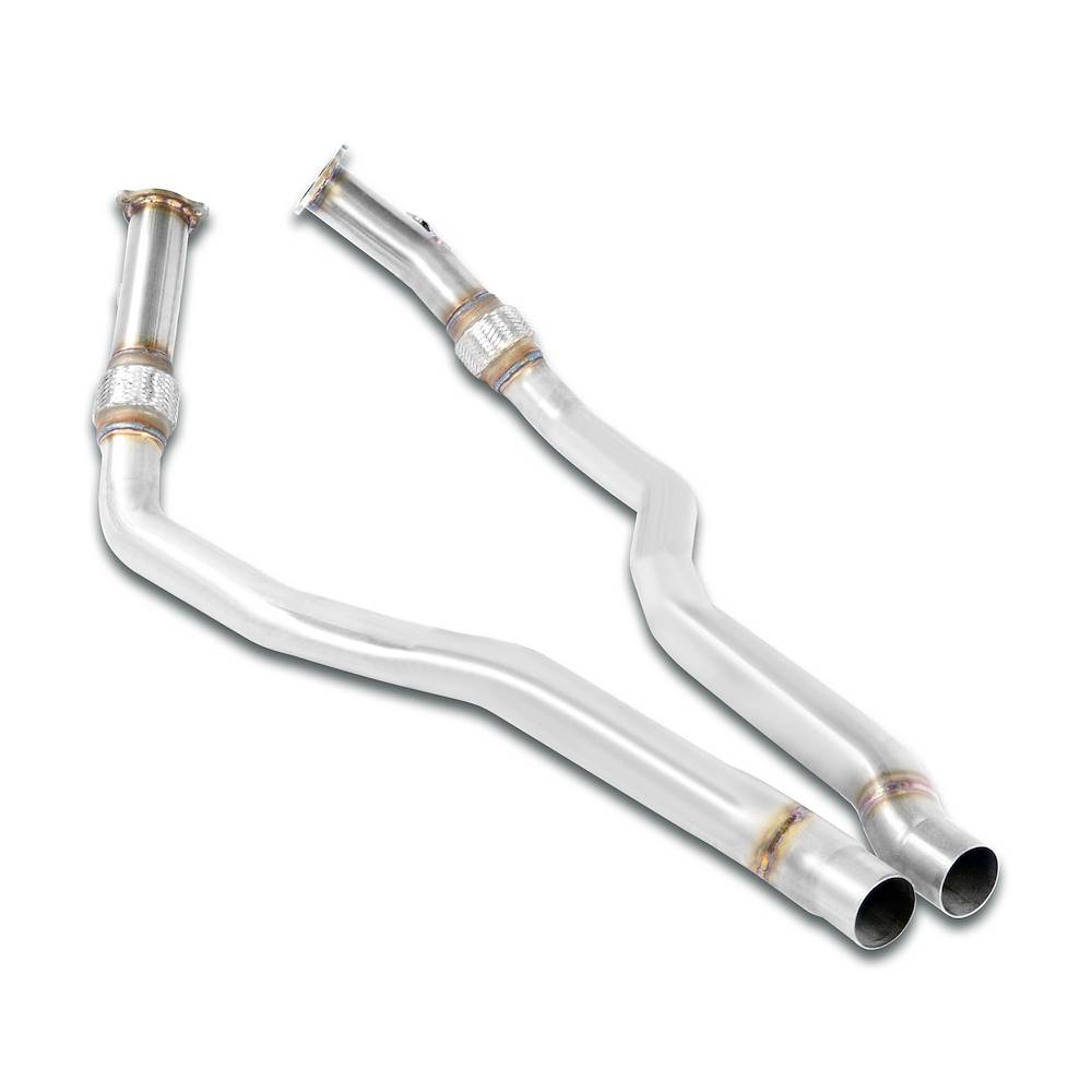 Supersprint 777912 Kit tube avant Droite - Gauche(remplace origine Silencieux avant)
