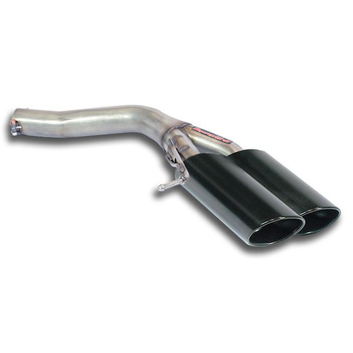 Supersprint 769677 Tube de fuite droit 100x75 NOIR(Suppression du silencieux) Supersprint 769677 Tube de fuite droit 100x75 NOIR(Suppression du silencieux)