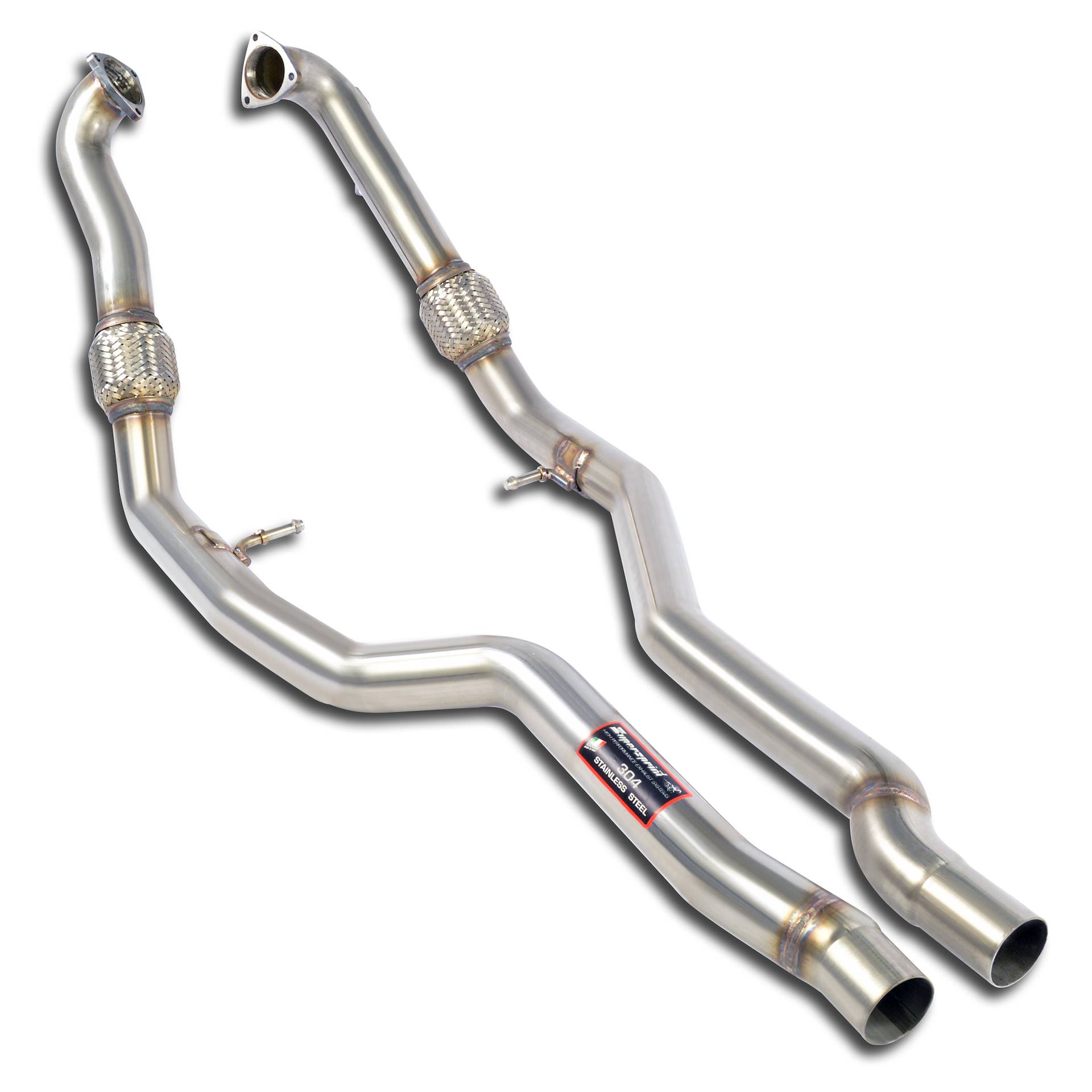 Supersprint 777512 Kit tube avant Droite - Gauche(remplace origine Silencieux avant) Supersprint 777512 Kit tube avant Droite - Gauche(remplace origine Silencieux avant)