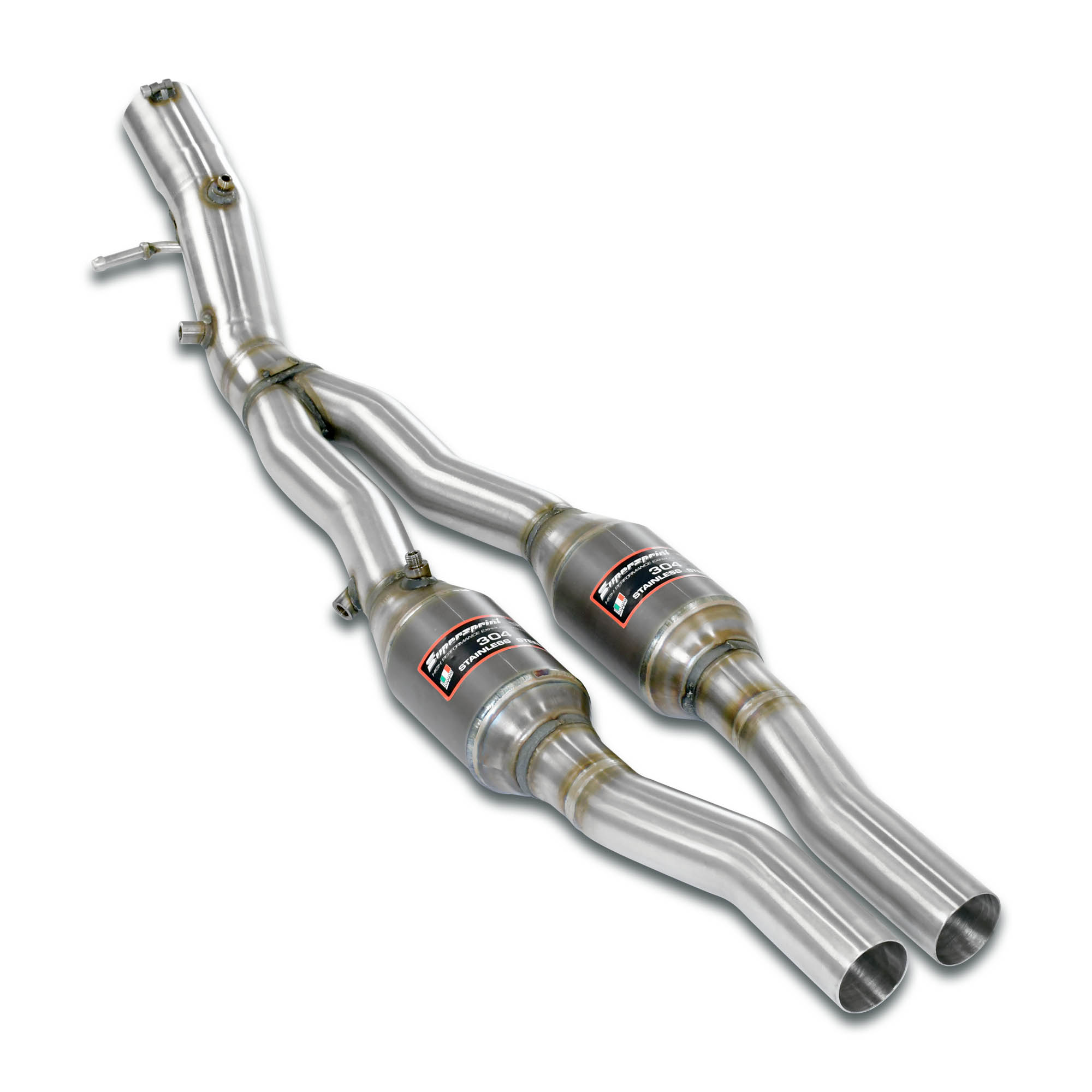 Supersprint 778132 Tubes avant kit avec Catalyseur métallique Droite - Gauche Supersprint 778132 Tubes avant kit avec Catalyseur métallique Droite - Gauche