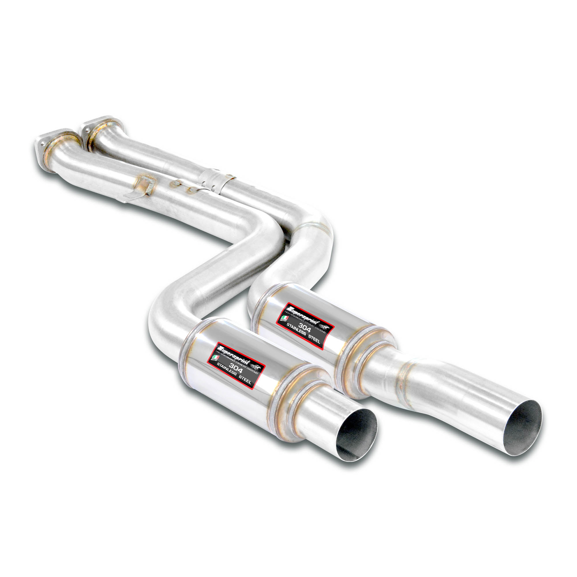 Supersprint 526002 Silencieux avant (Suppression les catalyseurs secondaires)