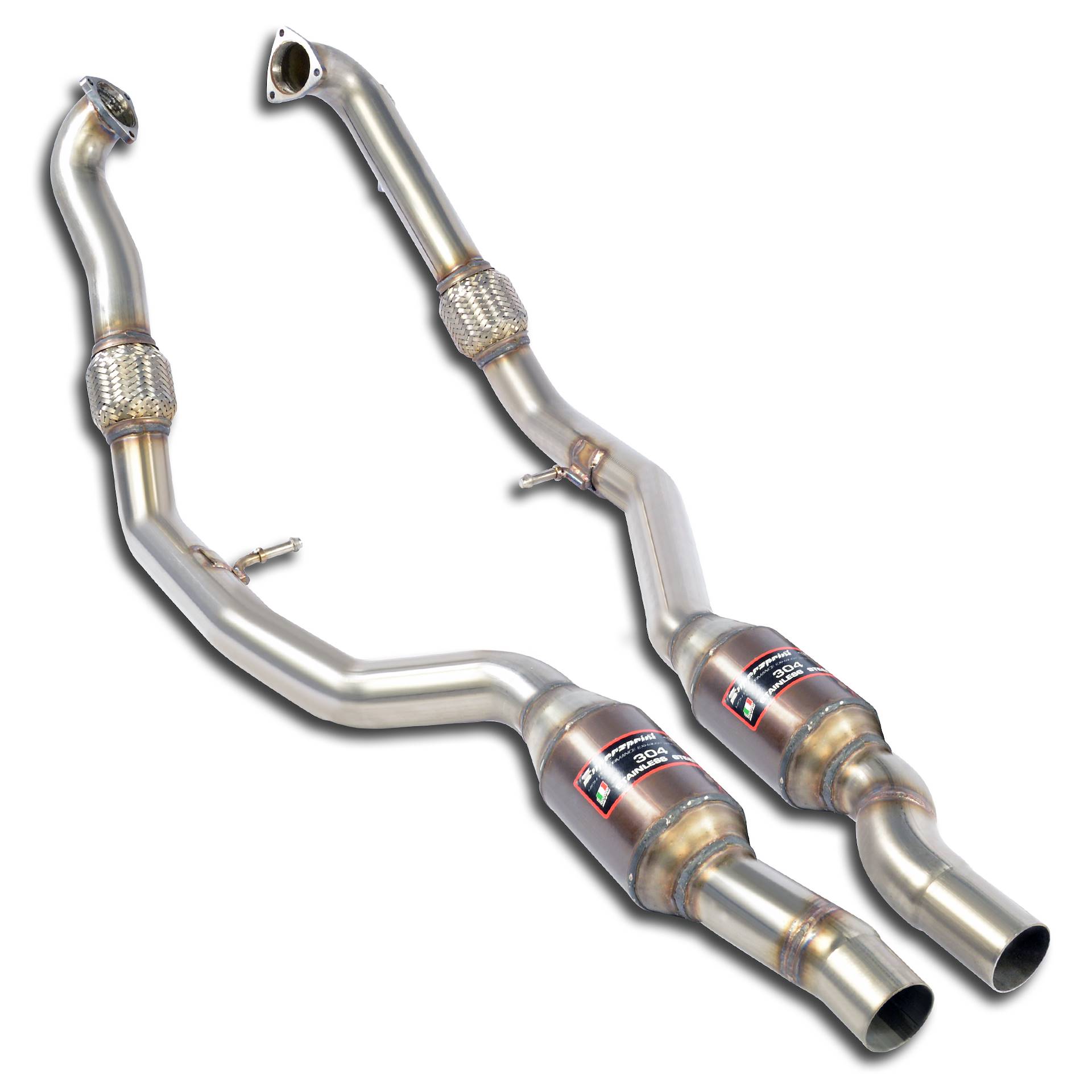 Supersprint 777542 Catalyseurs métalliques avant Droite - Gauche Supersprint 777542 Catalyseurs métalliques avant Droite - Gauche