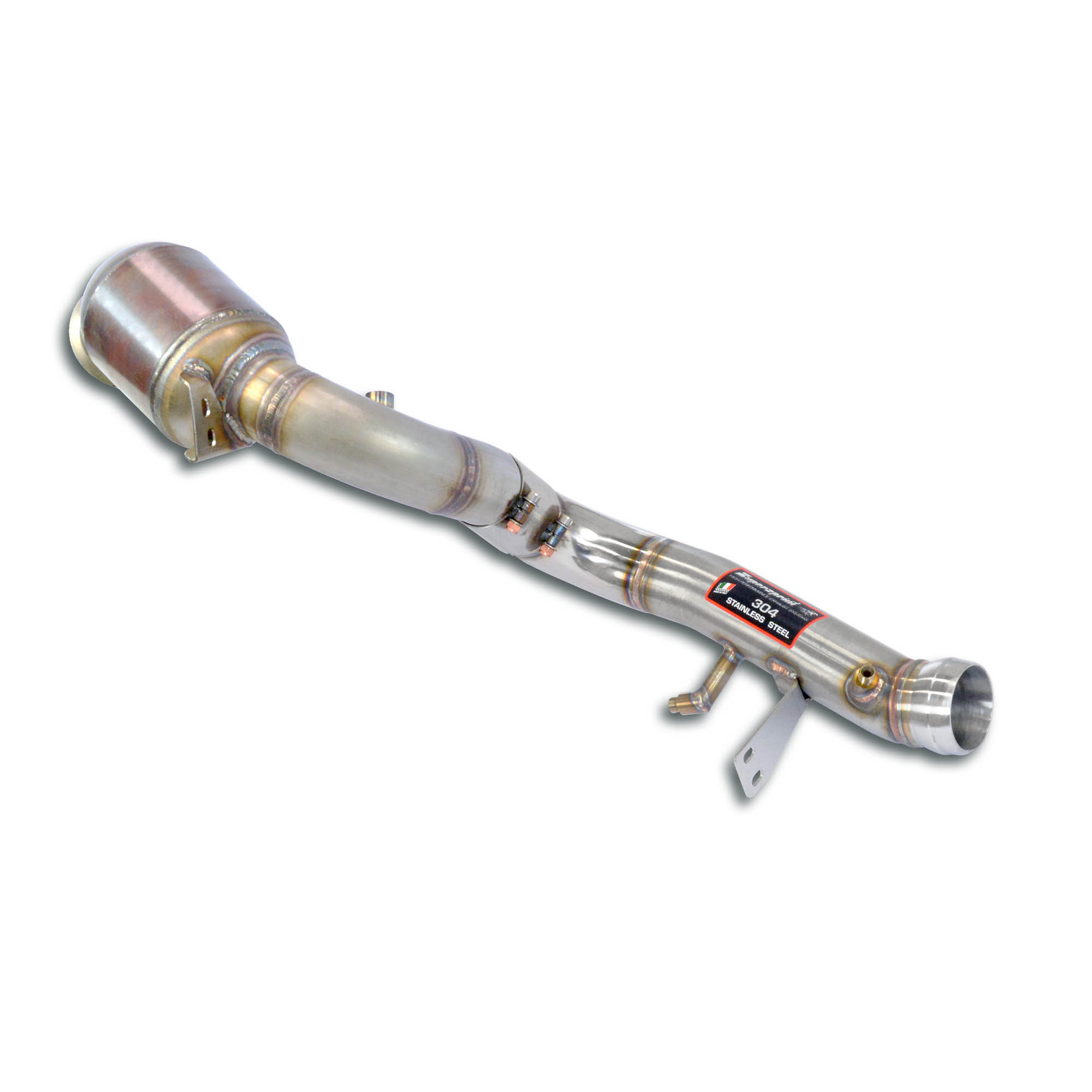 Supersprint 724621 Downpipe Droite + pre-Catalyseur métalliqueSuppression les catalyseurs secondaires Supersprint 724621 Downpipe Droite + pre-Catalyseur métalliqueSuppression les catalyseurs secondaires
