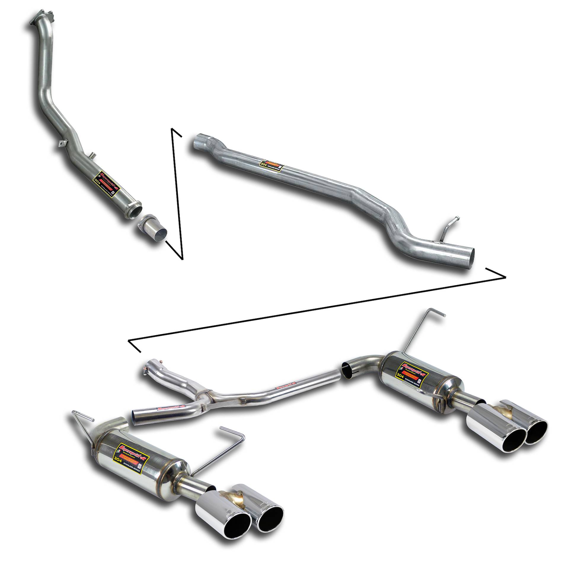 Supersprint 963160 Race Plus package