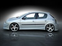 BAS DE CAISSE  PEUGEOT  206 LINE  5 PORTES