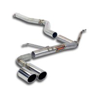 Supersprint 983916 Tube de liasion + Tube de fuite OO80(Suppression du silencieux)