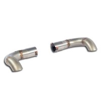 Supersprint 721414 sortie pipes kit Droite - Gauche "Stealth" pour pare-chocs arrière d'origine(Turned down)