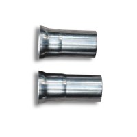 Supersprint 845933 Droite + Gauche Tube de liasions pour the Stock Silencieux central.