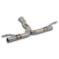 Supersprint 721614 Tube de fuite "Y-Pipe" Droite - Gauche(Suppression du silencieux)