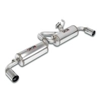 Supersprint 151704 Silencieux arrière 100% INOX Droite O76 + Gauche O76