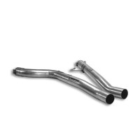 Supersprint 980513 Tube centrals Kit Droite + Gauche(remplace origine Silencieux central)