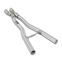 Supersprint 988713 Tube central Droite - Gauche  "X-Pipe"