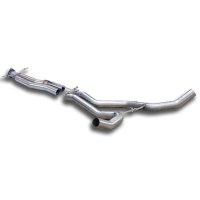 Supersprint 402213 Tube centrals kit + "Y-Pipe"(remplace origine Silencieux central)