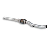 Supersprint 325403 Silencieux central avec catalyseur. Ø 130mm