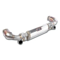 Supersprint 243304 Silencieux arrière Droite + Gauche "Sport" + Catalyseur métallique
