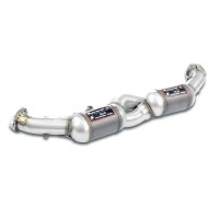 Supersprint 243402 Tube avant Droite + Gauche avec Catalyseur métallique 100CPSICompatible avec les silencieux arrière d'origine